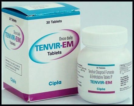 Tenvir-EM in USA medicine to treat HIV: