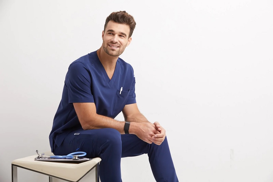 Fashionable scrubs for women and men